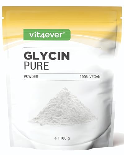 Glycin Pure - 1100 g (1,1 kg) reines Pulver...