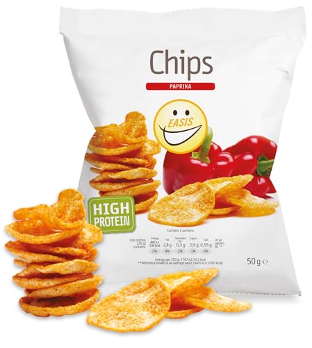 EASIS High Protein Chips Papricka, Protein...