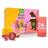 BEAR Fruchtrollen Mixbox | 100% Natürliche...