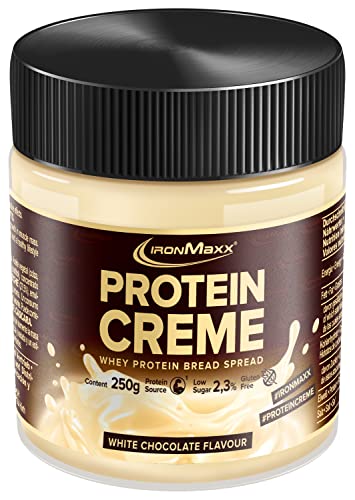 IronMaxx Protein Creme - White Chocolate 250g Glas...