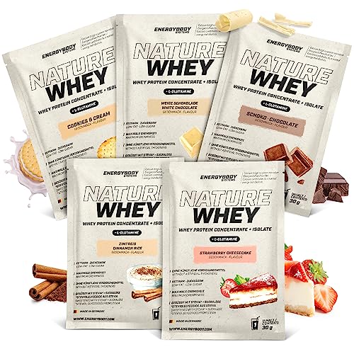 Energybody® Nature Whey Protein Pulver Probierpaket...