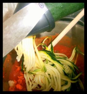 Gemüse Spaghetti Spiralschneider Rezept