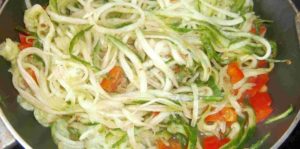 Gemüse-Spaghetti Spiralschneider Rezept