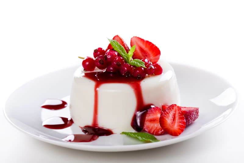 Low Carb Panna Cotta kalorienarm