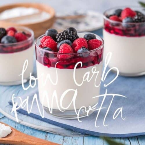 low carb panna cotta rezept nachtisch